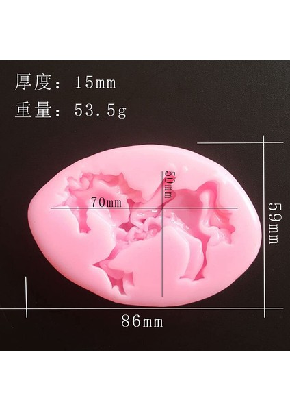 2 Tek Boynuzlu At Dekoratif Kalıp Seti (Yurt Dışından) fiyatları