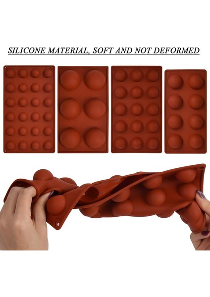 4 Büyük Yarım Daire Ahşap Filament Bisküvi Kalıp (Yurt Dışından) fırsatları