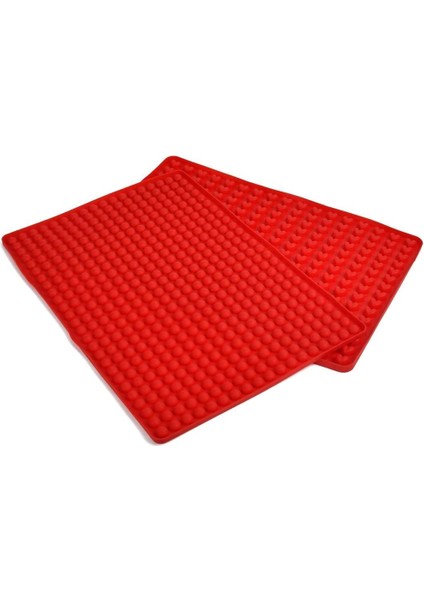 Silikon Fırın Tepsisi 2 Dilim Kırmızı (Yurt Dışından) modelleri