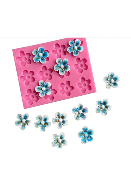 Şeftali Çiçeği Erik Çiçeği Silikon Kalıp (Yurt Dışından)