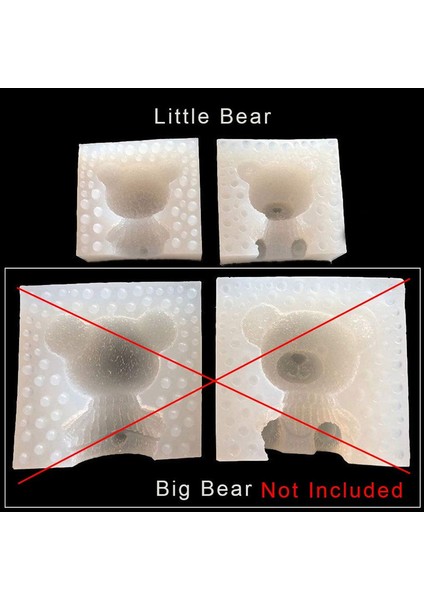 Oyuncak Ayı Büyük Silikon Kalıp Seti (Yurt Dışından) fırsatları