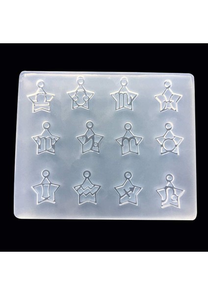 Iki Zodyak Silikon Kalıp (Yurt Dışından)