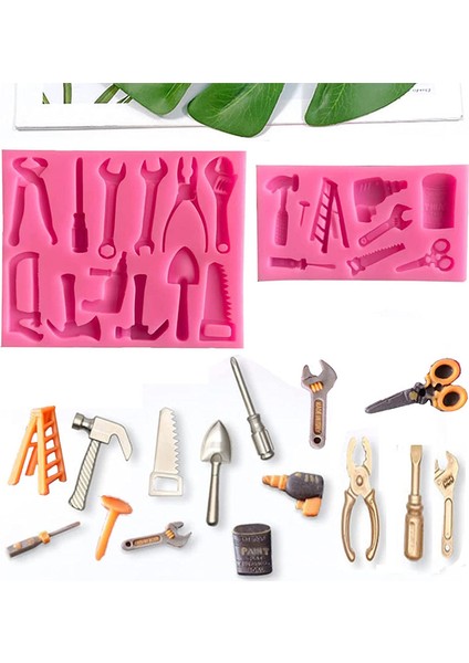 Donanım Araçları Için 2 Adet Silikon Kalıp (Yurt Dışından)