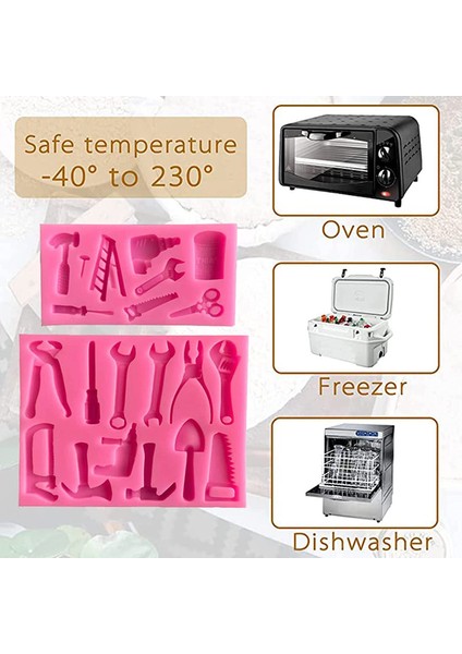 Donanım Araçları Için 2 Adet Silikon Kalıp (Yurt Dışından) indirimleri