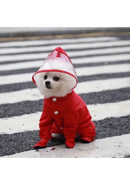 Mackintosh Tek Parçalı Su Geçirmez Kırmızı-L (Yurt Dışından) fiyatları