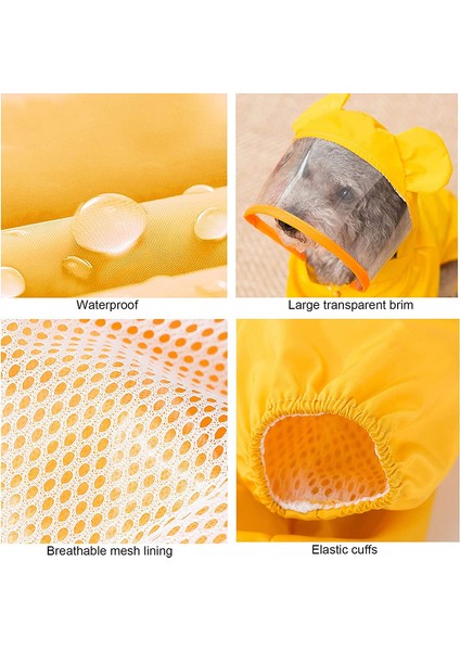 Köpek Yağmurluk Sarı-S (Yurt Dışından) modelleri