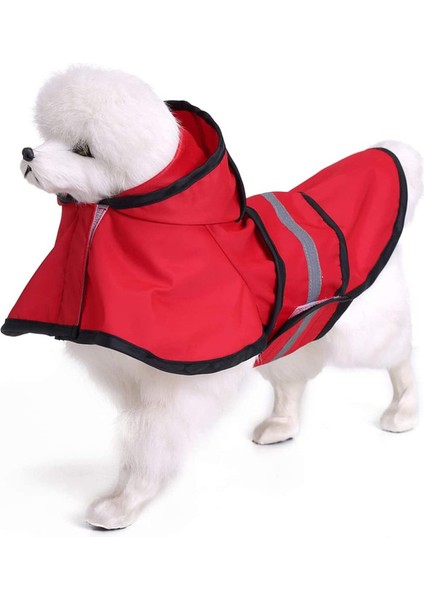 Pet Moda Yağmurluk Kırmızı-M (Yurt Dışından)