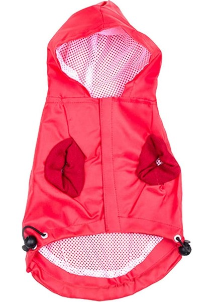 Örgü Yağmurluk Kırmızı-S (Yurt Dışından)