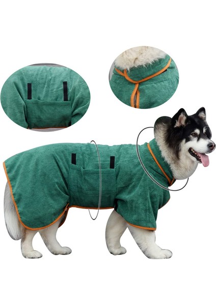 Hayvan Bornoz Yeşil-Xs (Yurt Dışından)