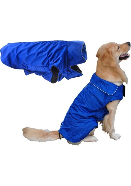Köpek Ceketi Mavi-Xl (Yurt Dışından)