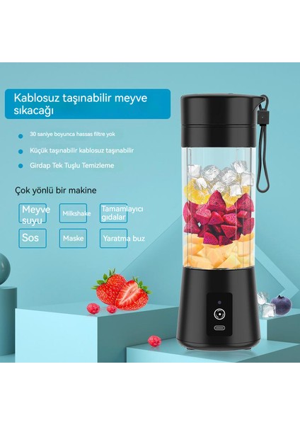 USB Şarj Ev Mini Meyve Suyu Bardağı (Yurt Dışından)