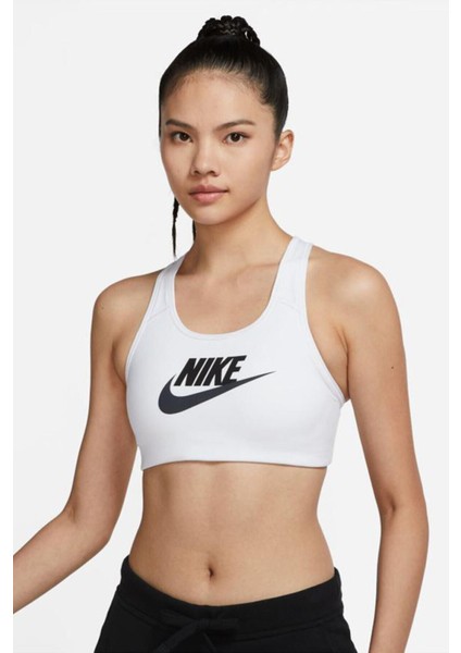 Swoosh Futura Bra Beyaz Kadın Antreman Sütyeni fırsatları