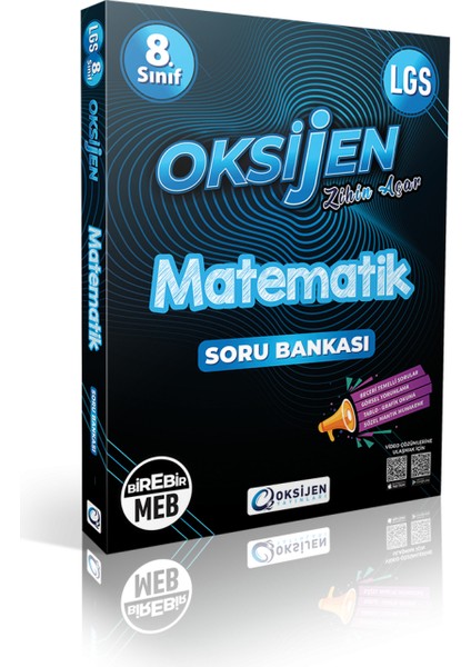 Oksijen LGS 8. Sınıf Matematik Soru Bankası & LGS Matematik 15 De