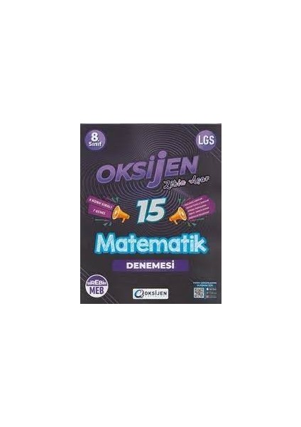 Oksijen LGS 8. Sınıf Matematik Soru Bankası & LGS Matematik 15 De