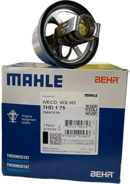 Daf Termostat 75 Derece (Yazlık)