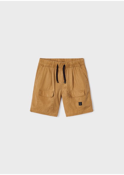Erkek Çocuk Bermuda Şort Camel 3237 modelleri