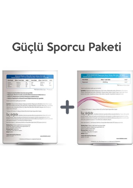 90 Tablet + Ultra Magnezyum Sporcu Paketi fiyatları