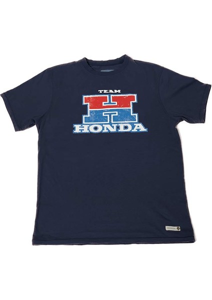 Collectıon Lacivert T-Shırt Honda Logo