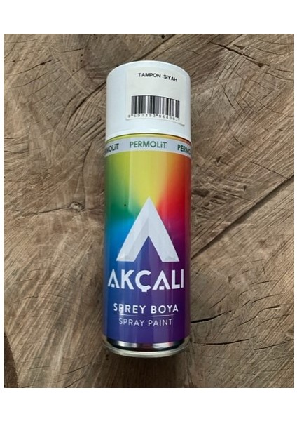 400ML Mat Siyah Sprey Boya Mat Siyah Tampon Boyası