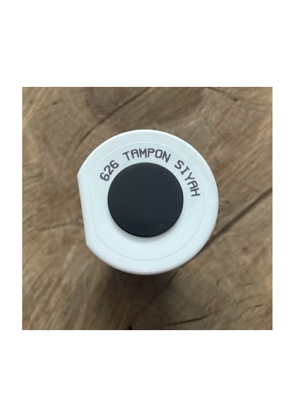 400ML Mat Siyah Sprey Boya Mat Siyah Tampon Boyası