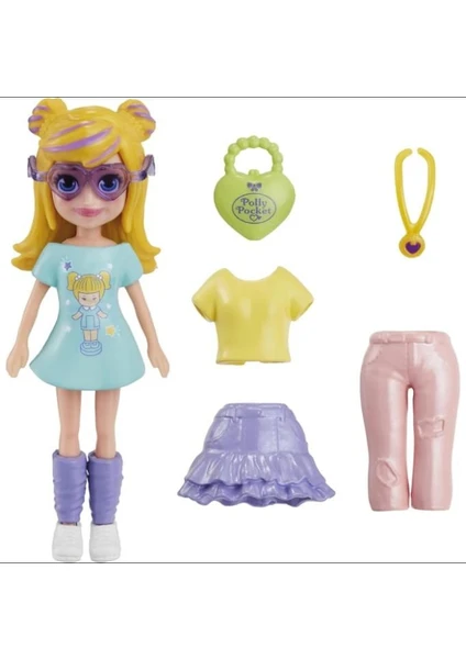 Polly Pocket Moda Aksesuarları -Sarı HNF50 HKV83 Lisanslı Ürün