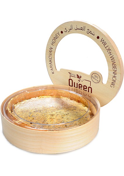 Süzme Bal 850 gr + Queen Honey Karakovan Balı 1,1 kg Ikisi Bir Arada Fırsat Paketi
