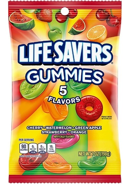 Gummies 5 Flavors 198 G