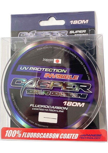 Casper Invisible %100 Fc Coated Fluorocarbon Misina 180MT