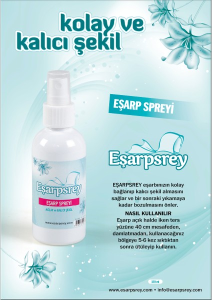 Ipek Şal Eşarp Spreyi 150ML