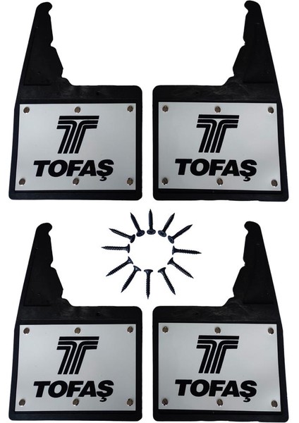 Tofaş Doğan Şahin Kartal 4'lü Perçinli Ön/arka Paçalık Çamurluk Tozluk TFS1RX010YD