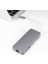 Fu 7'si 1 Arada USB Type - C Hub, Lan Bağlantı Noktalı Type - C - HDMI Tf Kart Okuyucu USB 3.0 Hub - Gri (Yurt Dışından) 2