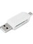 Ef Siyah Abs Güvenilir Mikro USB Otg Tf Cep Telefonu Pc İçin T - Flash Kart Okuyucu (Yurt Dışından) 1