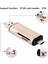 Yeni 5in1 Type - C - Micro USB 2.0 Tf/Sd/Mmc Kart Okuyucu USB 3.0 Otg Adaptörü USB 3.1 - Altın (Altın) (Yurt Dışından) 2
