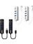 Lala USB Hub Combo 3 Bağlantı Noktalı Yüksek Hızlı 2.0 Ayırıcı 2'si 1 Arada Sd/Tf Kart Okuyucu (Yurt Dışından) 5