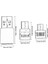 Bs Otg Memery Kart Okuyucu USB 3.0 Adaptörü Andriod Telefon İçin Mikro Tip C USB (Yurt Dışından) 2