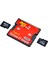 Çift Micro Sd Sdhc Sdxc Tf - Cf Kart Tutucu Microsd Kart Adaptörü Okuyucu - Kompakt Tip I Flash Kart Okuyucu Stil: Çift Tf - Cf (Yurt Dışından) 3
