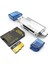 Dm CR012 2'si 1 Arada Tip - C USB 3.0 - Sd Tf Mikro Sd Otg Kart Okuyucu, Masaüstü Bilgisayar Bilgisayar Telefonları İçin (Yurt Dışından) 2