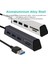 Alüminyum Alaşımlı USB 3.0 - 3 Bağlantı Noktalı USB 3.0 Hub Tf/ Sd Kart Okuyucu, Gizli Telefon Desteği - Gümüş (Gümüş) (Yurt Dışından) 5