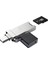 Xq - R006 Tf ve USB - Mikro USB Kart Okuyucu Otg Adaptör Konnektörü (Yurt Dışından) 1