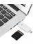 Sd Kart Okuyucu 3'ü 1 Arada USB 3.1 Tip C + Tf/micro Sd/sd İçin Mikro Bağlantı Noktası Otg Bellek Windows Xp/vısta/7/8/10 ile Uyumlu (Yurt Dışından) 3