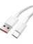 USB Type Kablosu Hızlı Şarj 7A Cep Telefonu Için Yüksek Akım Şarj - Beyaz (Yurt Dışından) 1