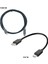 30/100CM Standarttype-C-Mikro USB Kablo Uzunluğu Tüm Type Port Için Kullanım - Siyah (Yurt Dışından) 3