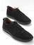 Siyah Nubuk Leather Erkek Casual Ayakkabı E01733702201 1