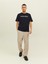 Jprblabooster Ss Tee Crew Neck Feb23 Siyah Erkek T-Shirt 12234759-Black 3