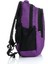 2040 Su Geçirmez Okul Sırt Çantası Mor 3