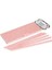 Pipet Beyaz Puantiyeli Pembe Kağıt - 25'li 1