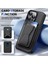iPhone 12 Pro Max Standlı Kılıf Destekli Ayrılabilir Kart Tutuculu Kılıf Pu Orijinal Deri Cardsafe 3