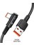 USB C Kablosu 7A/100W （20V/5A） Type Şarj Cihazı Hızlı Şarj Kablosu Sağ Açı - Mavi (Yurt Dışından) 5