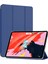 Apple iPad Pro 11`` 2022 4. Nesil Kılıf (A2759-A2435-A2761-A2762) Smart Case ve Arka Kapak Lacivert 1