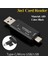Ef Yüksek Hızlı Kart Okuyucu Adaptörü 3'ü 1 Arada Usb3.1 Usb-C/tip C Sd Tf/mikro (Yurt Dışından) 2